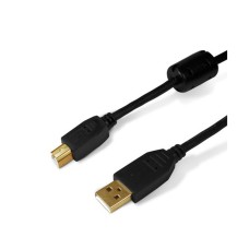 Интерфейсный кабель A-B SHIP SH7013-1.5B Hi-Speed USB 2.0 30В, Интерфейсные с доставкой (нейтрально, не коммерция)