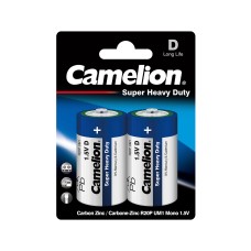 Батарейка CAMELION Super Heavy Duty R20P-BP2B 2 шт. в блистере, каталог Фильтр товаров, г. Астана