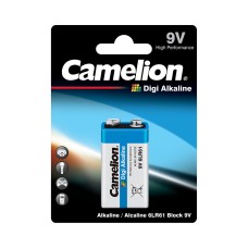 Батарейка CAMELION Digi Alkaline 6LR61-BP1DG, серия Напряжение 6V-9V