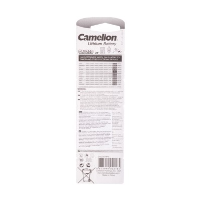 Батарейка CAMELION Lithium CR1220-BP5 5 шт. в блистере