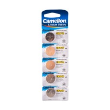 Батарейка CAMELION Lithium CR2016-BP5 5 шт. в блистере, обзор Напряжение 3V