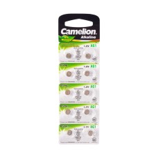 Батарейка CAMELION Alkaline AG1-BP10(0%Hg) 10 шт. в блистере, оборудование в категории Напряжение 1.5V специализированные