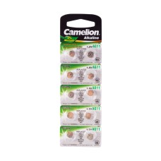 Батарейка CAMELION Alkaline AG11-BP10(0%Hg) 10 шт. в блистере, изделие в категории Напряжение 1.5V специализированные