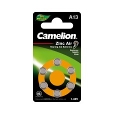Батарейка CAMELION Zinc Air A13-BP6(0%Hg) 6 шт. в блистере, раздел Фильтр товаров