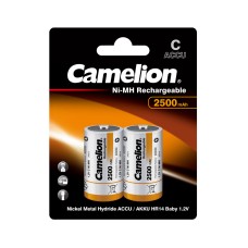 Аккумулятор CAMELION Rechargeable Ni-MH NH-C2500BP2 2 шт. в блистере, линейка Напряжение 1.5V