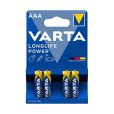 Батарейка VARTA Longlife Power Micro 1.5V - LR03/ AAA (4 шт), рубрика Фильтр товаров, г. Астана