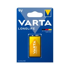 Батарейка VARTA Longlife 9V - 4122 6LP3146 (1шт), изделие в категории Напряжение 6V-9V