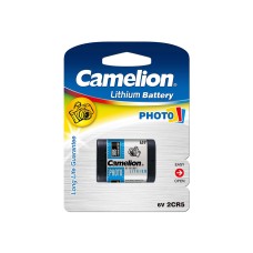 Батарейка CAMELION Lithium 2CR5-BP1, линейка Напряжение 6V-9V