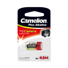 Батарейка CAMELION Photo Plus Alkaline 4LR44-BP1C, все Напряжение 6V-9V