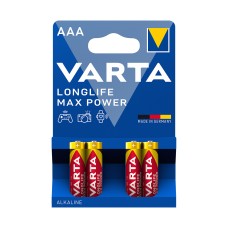 Батарейка VARTA Longlife Power Max Micro 1.5V - LR03/ AAA 4 шт в блистере, в категории Фильтр товаров