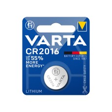 Батарейка VARTA Lithium CR2016 3V 1 шт. в блистере, ассортимент в Напряжение 3V