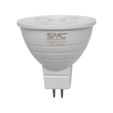 Эл. лампа светодиодная SVC LED JCDR-7W-GU5.3-3000K, Тёплый, изделие в категории Освещение