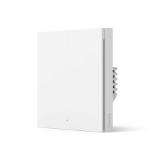 Настенный выключатель одноклавишный Aqara Smart Wall Switch H1 (With Neutral, Single Rocker), каталог Дом и офис, г. Астана