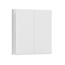 Настенный беспроводной выключатель двухклавишный Aqara Wireless Remote Switch H1(Double Rocker), Системы  в г. Астана