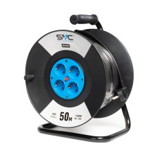 Удлинитель на катушке SVC GS-50M 50м. 240 в., в категории Сетевые фильтры, удлинители