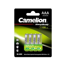Аккумулятор CAMELION AlwaysReady Ni-MH Rechargeable NH-AAA1100ARBP4 4 шт. в блистере, страница Напряжение 1.5V