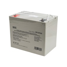 Аккумуляторная батарея SVC VP1275/S 12В 75 Ач (260*169*215), каталог Элементы питания, г. Астана