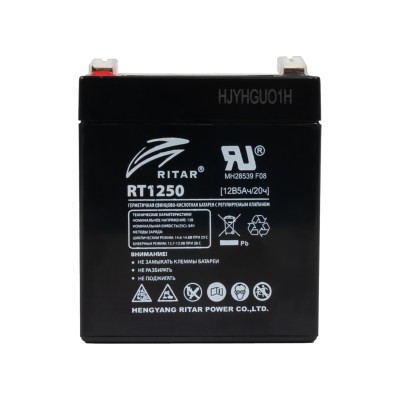 Аккумуляторная батарея Ritar RT1250 12В 5 Ач