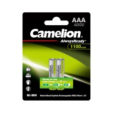 Аккумулятор CAMELION AlwaysReady Ni-MH Rechargeable NH-AAA1100ARBP2 2 шт. в блистере, раздел Напряжение 1.5V
