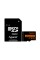 Карта памяти Apacer AP128GMCSX10U8-R 128GB с адаптером SD