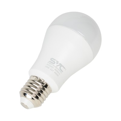 Лампа светодиодная SVC LED A60-20W-E27-4000K Нейтральный