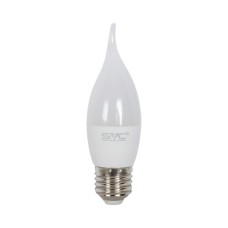 Лампа светодиодная SVC LED CB35-9W-E27-4000K Свеча на ветру Нейтральный, изделие в категории Освещение