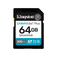 Карта памяти Kingston SDG4/64GB Canvas Go Plus Gen4 C10 UHS-I U3 V30 64GB, страница Дополнительное оборудование