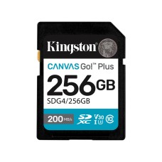 Карта памяти Kingston SDG4/256GB Canvas Go Plus Gen4 C10 UHS-I U3 V30 256GB, рубрика Дополнительное оборудование, г. Астана
