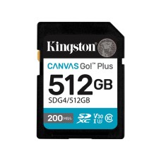 Карта памяти Kingston SDG4/512GB Canvas Go Plus Gen4 C10 UHS-I U3 V30 512GB, раздел Дополнительное оборудование