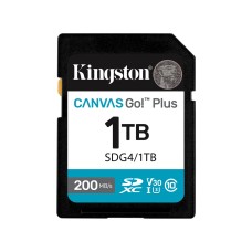 Карта памяти Kingston SDG4/1TB Canvas Go Plus Gen4 C10 UHS-I U3 V30 1TB, Дополнительное оборудование в г. Астана