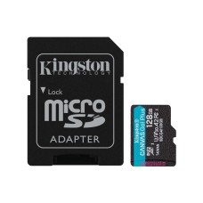 Карта памяти Kingston SDCG4/128GB Canvas Go Plus A2 U3 V30 128GB, рубрика Дополнительное оборудование, г. Астана