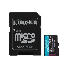Карта памяти Kingston SDCG4/512GB Canvas Go Plus A2 U3 V30 512GB, выбор Дополнительное оборудование