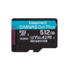 Карта памяти Kingston SDCG4/512GBSP Canvas Go Plus A2 U3 V30 512GB, каталог Дополнительное оборудование, г. Астана