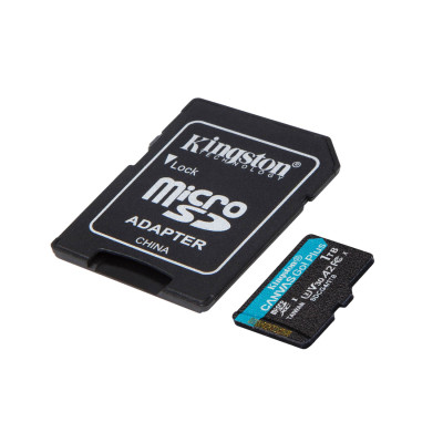 Карта памяти Kingston SDCG4/1TB Canvas Go Plus A2 U3 V30 1TB