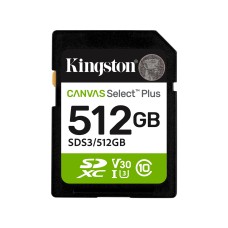 Карта памяти Kingston SDS3/512GB Canvas Select Plus C10 UHS-I U3 V30 512GB, обзор Дополнительное оборудование