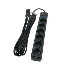 Сетевой фильтр SVC ZC6S-50M-USB/TypeC 5 м. 220 В, выбор Сетевые фильтры, удлинители