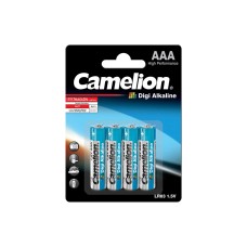 Батарейка CAMELION Digi Alkaline LR03-BP4DG 4 шт. в блистере, каталог Фильтр товаров, г. Астана