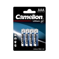 Батарейка CAMELION Lithium P7 FR03-BP4 4 шт. в блистере, ассортимент в Фильтр товаров