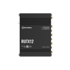 Роутер Teltonika RUTX12 DUAL LTE CAT6 ROUTER, Сетевое и серверное оборудование, СХД в наличии