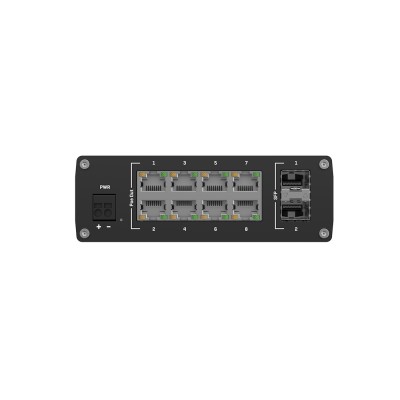Сетевой шлюз Teltonika (КОММУТАТОР) TSW200 POE+ SWITCH 8 GBE, 2SFP,2 SFP PORTS