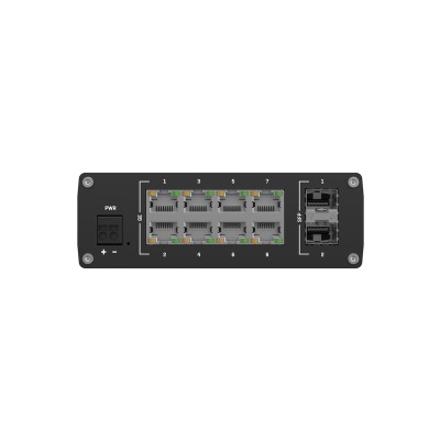 Неуправляемый промышленный коммутатор TSW210/8 10/100/1000, 2 SFP ports Switch
