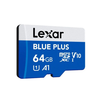 Карта памяти Lexar Blue plus LMSBLPL064G-BNANG 64GB без адаптера