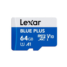 Карта памяти Lexar Blue plus LMSBLPL064G-BNANG 64GB без адаптера, модельный ряд microSD