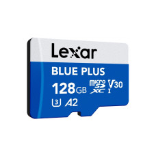 Карта памяти Lexar Blue plus LMSBLPL128G-BNANG 128GB без адаптера, серия microSD