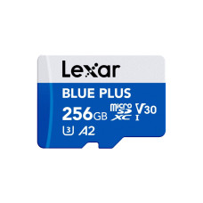 Карта памяти Lexar Blue plus LMSBLPL256G-BNANG 256GB без адаптера, линейка microSD