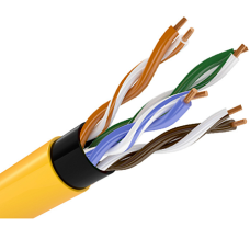 Кабель Optimus UTP-5e 4x2x0.48 Cu (outdoor) Slim 305м