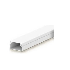 Кабельный короб 20х10мм 2,0м "Идеал" Белый