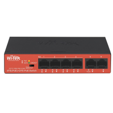 WI-PS205H V2 Wi-Tek PoE Коммутатор 4-портовый неуправляемый, раздел Коммутаторы PoE