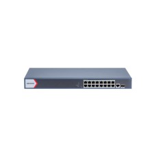 Коммутатор, Hikvision, DS-3E1518P-EI V2, Управляемый L2
