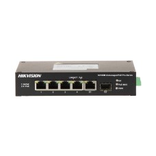 Коммутатор, Hikvision, DS-3T0306HP/No Power unit, Неуправляемый